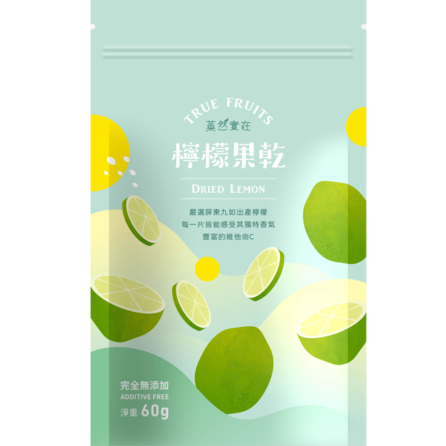 零添加 | 檸檬果乾-60g
