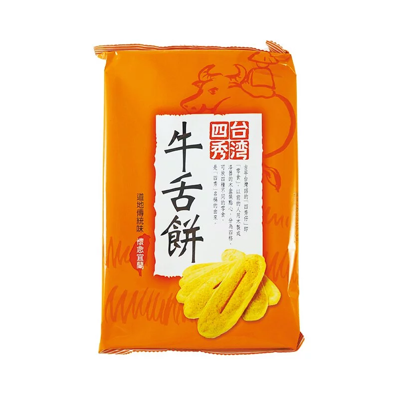 四秀宜蘭牛舌餅 110g